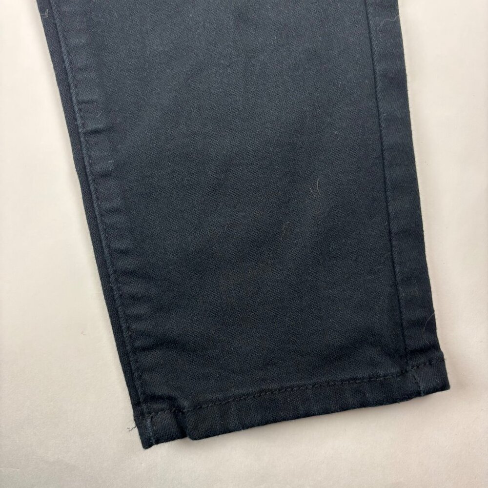 Universal Thread High Rise Skinny Jeans Womens 8/29R Solid Black Stretch Denim - Picture 4 of 9